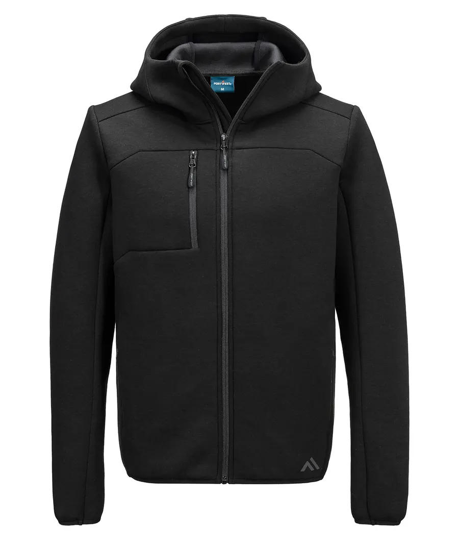 KX3 Sport zip hooded sweater (KX372) – Black