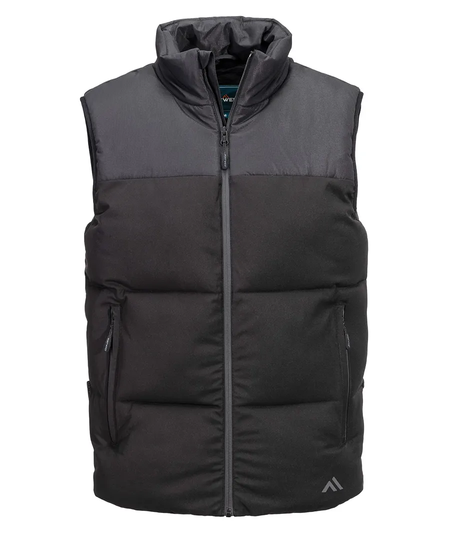 KX3 Sport insulated baffle bodywarmer (KX305) – Black