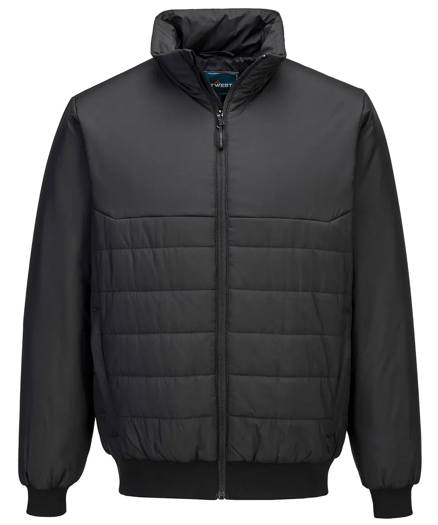 Professional insulated bomber (S609) – Black