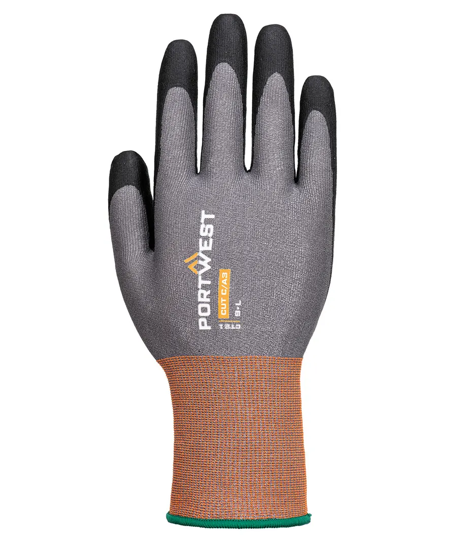 CT cut C21 Nitrile gloves (CT21) – Grey/Black