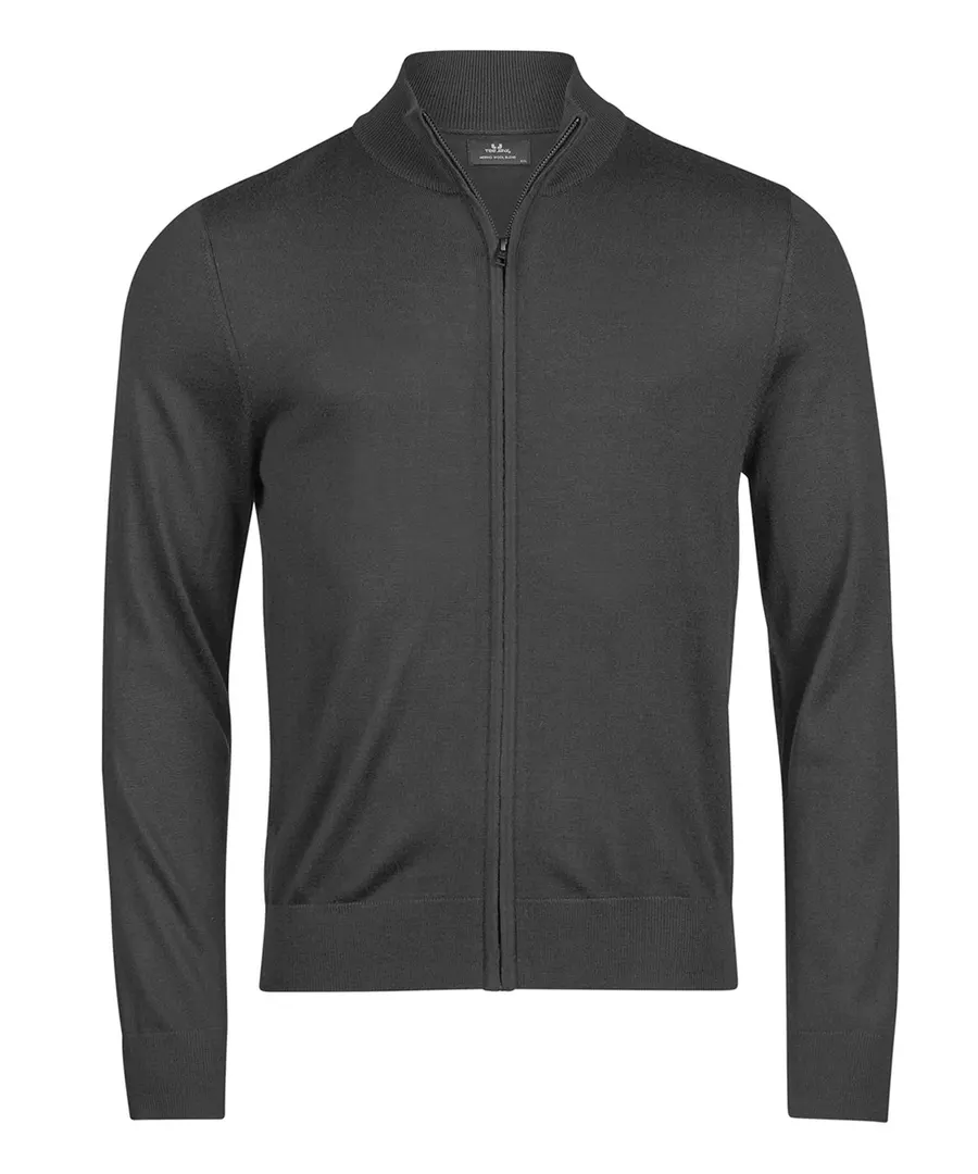 Full-zip knit (6012) – Black