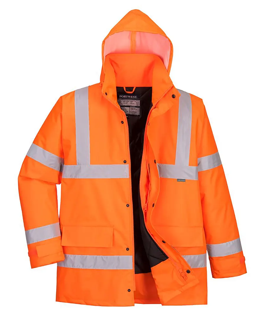 Hi-vis traffic jacket (S460) – Orange