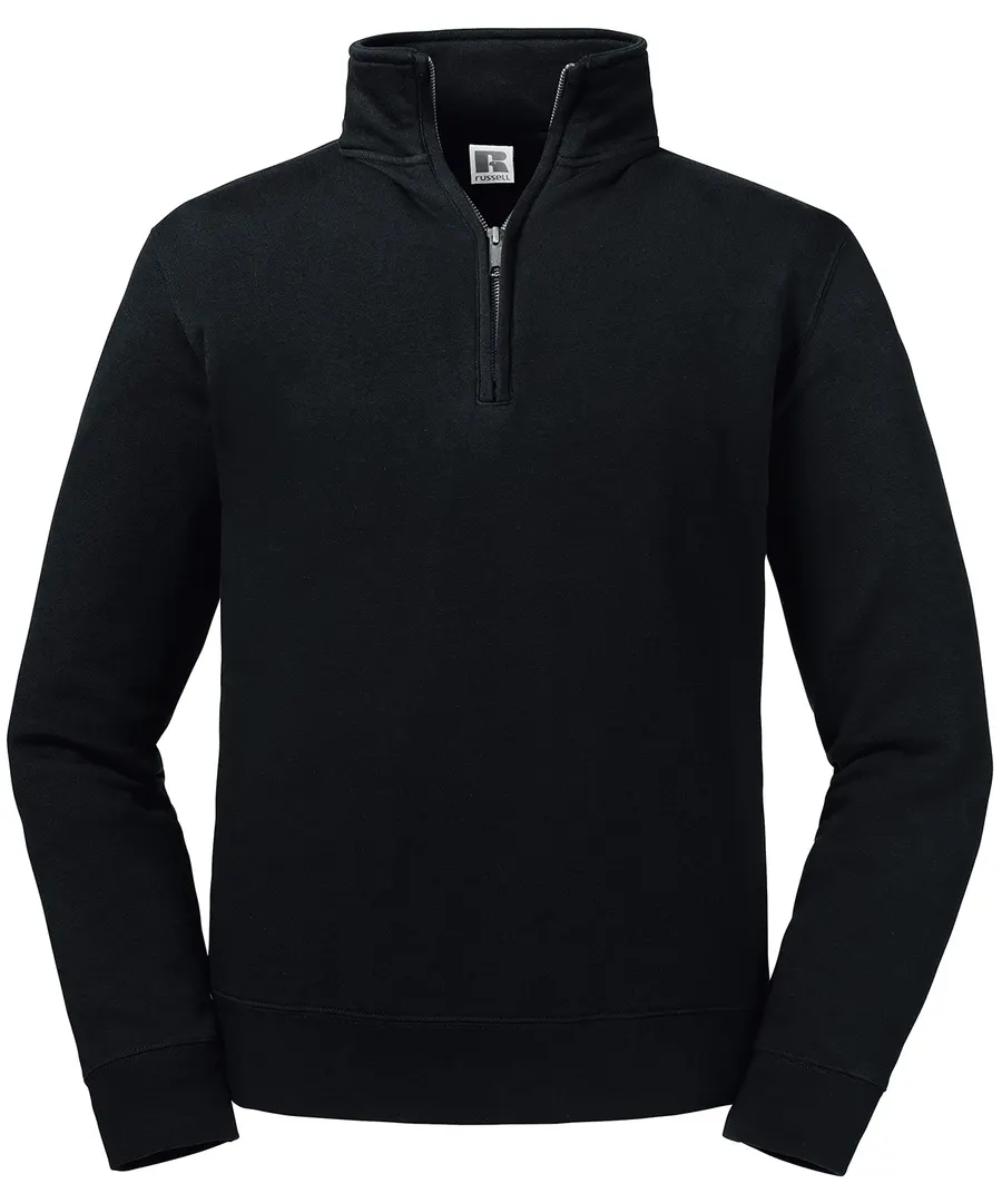 Authentic ¼ zip sweatshirt – Black