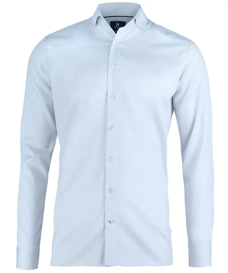 Portland slim fit – super non-iron business shirt – Light Blue
