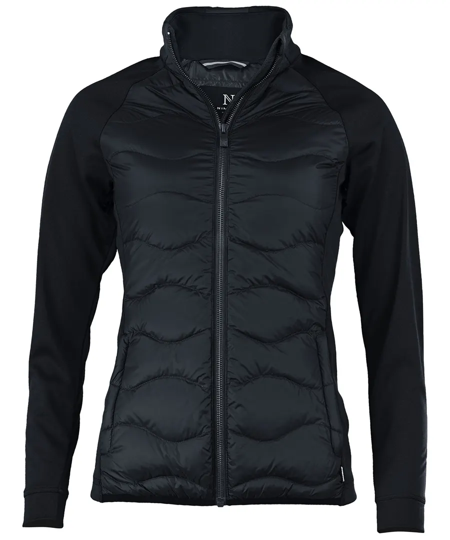 Women’s Stillwater – premium hybrid down jacket – Black