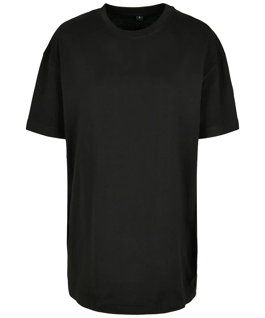 Women's oversized boyfriend tee – Black