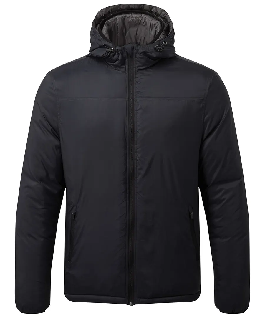 Men's padded wind jacket – Navy/Charcoal