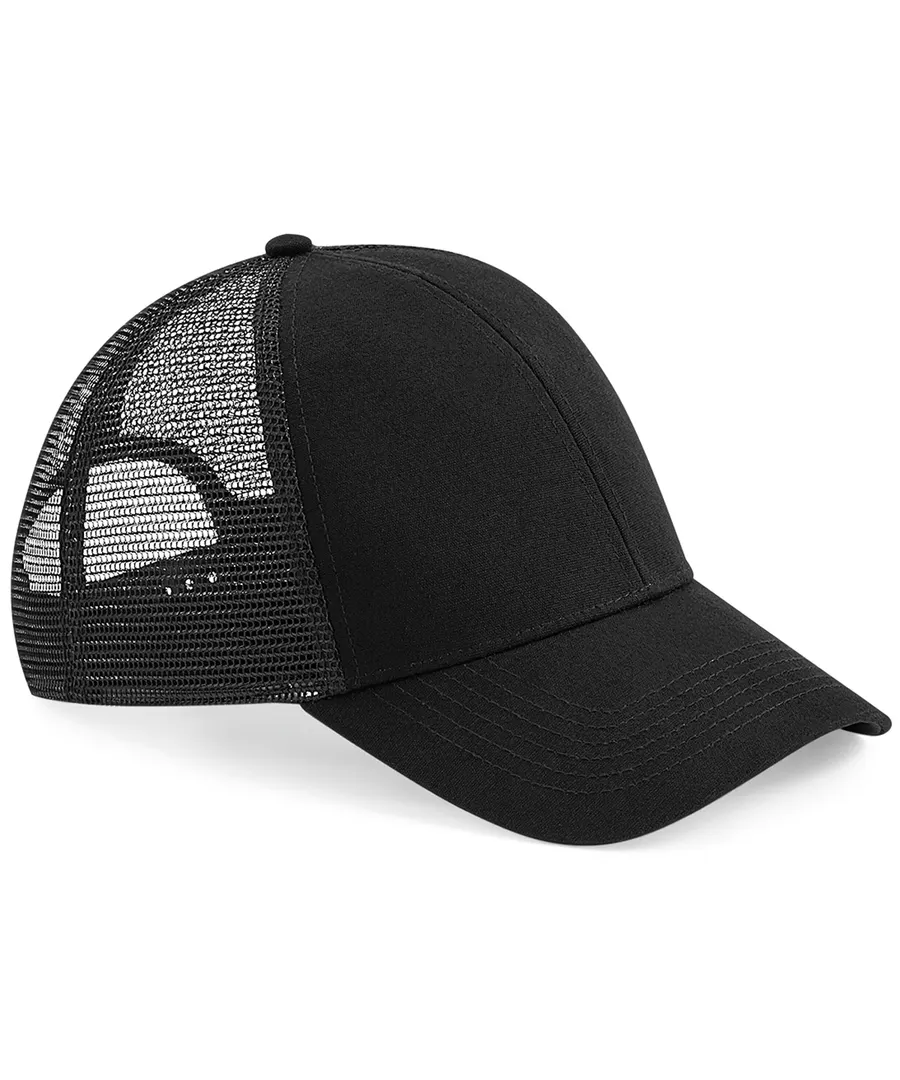 Organic cotton trucker – Black