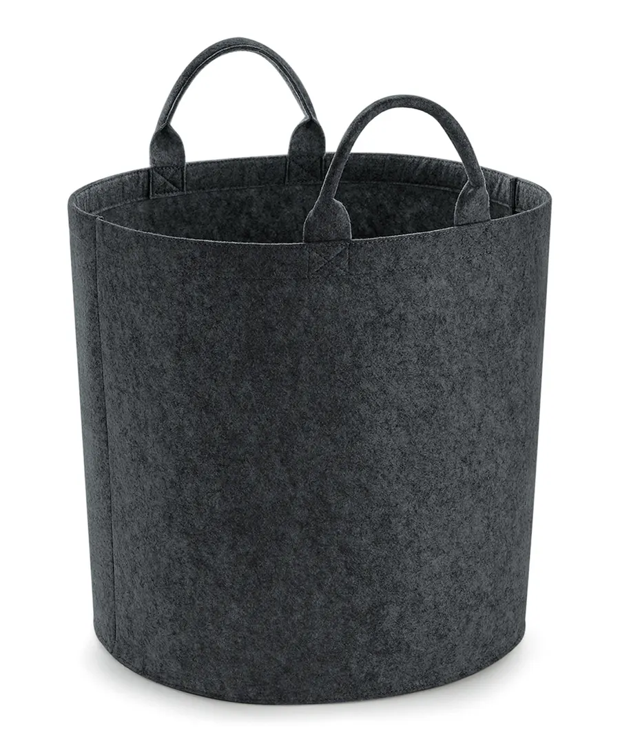 Felt trug – Charcoal Melange