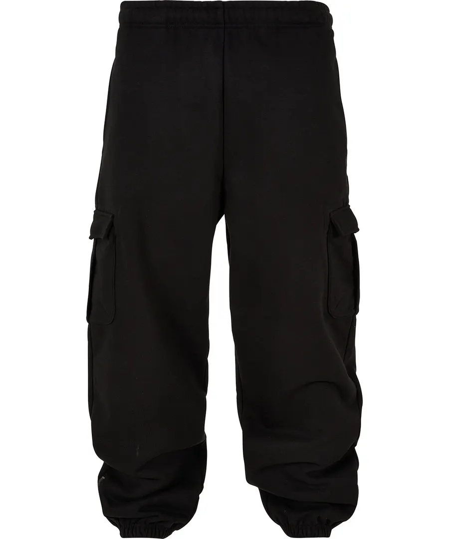 90s cargo sweatpants – Black