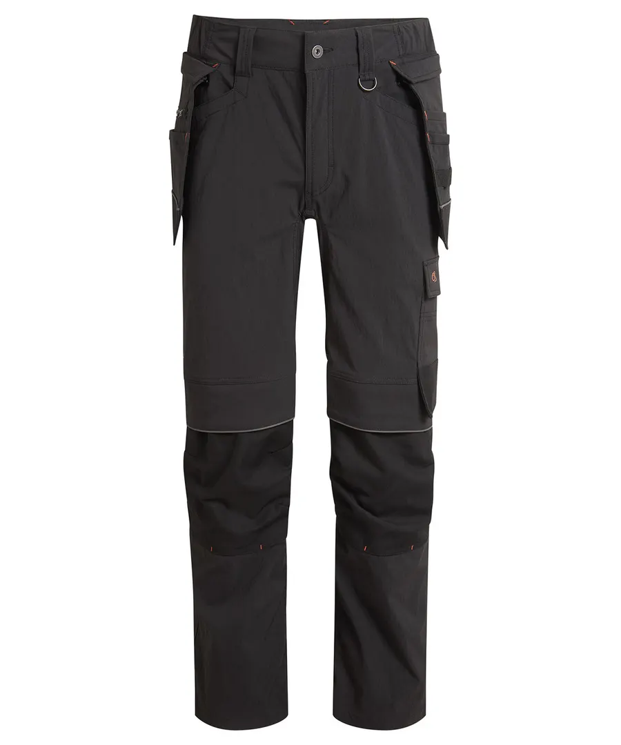 Sheffield stretch holster workwear trousers – Black