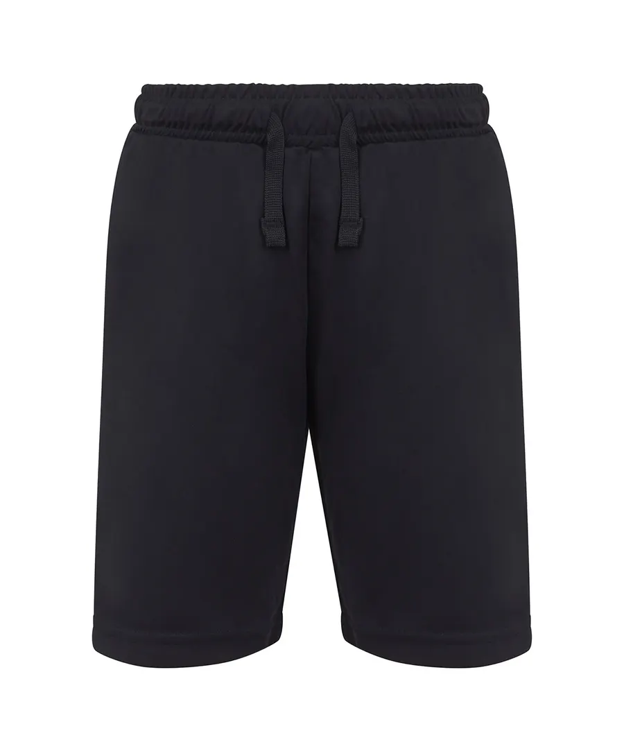 Kids team shorts no pockets – Black