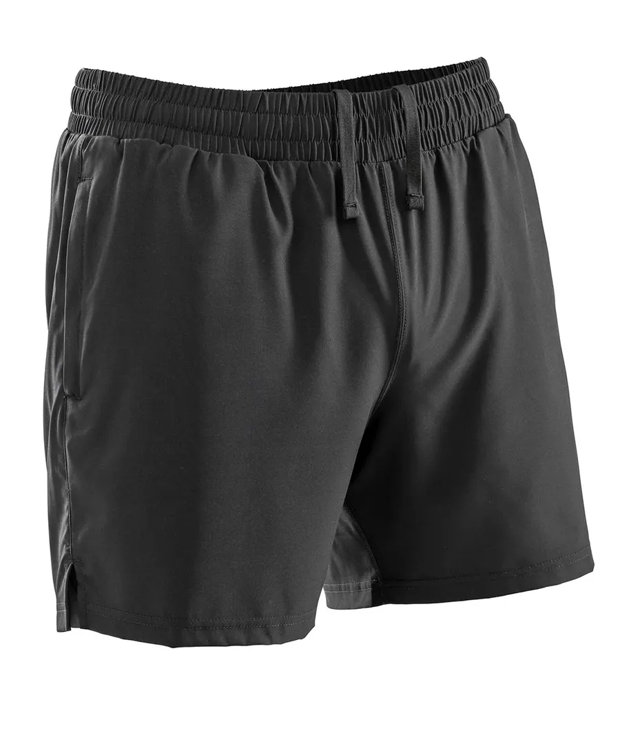 Spiro recycled men’s shorts – Black