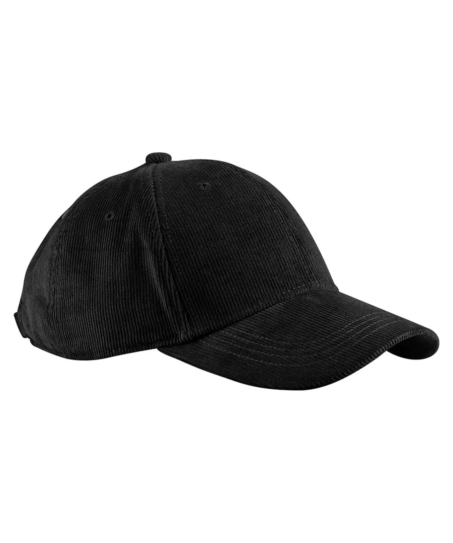 EarthAware® organic cord baseball cap – Black