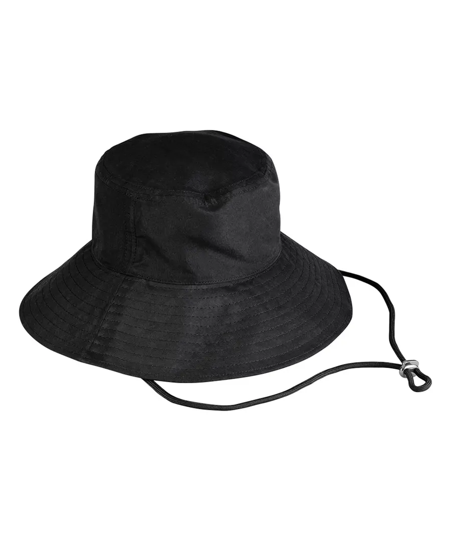 Wide brim sun hat – Black