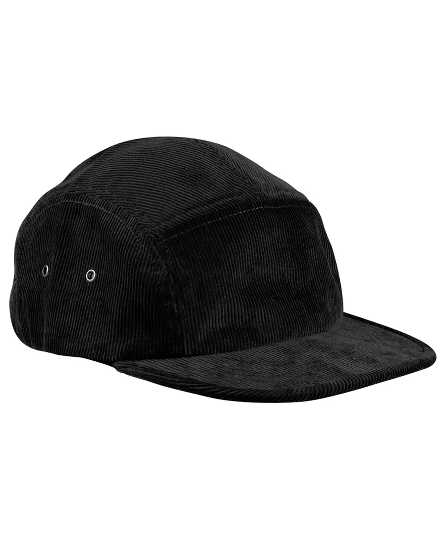 EarthAware® organic cord camper cap – Black