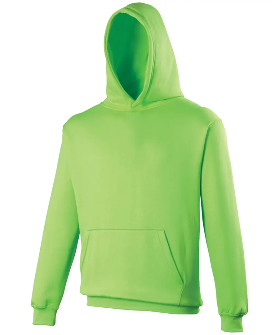 Kids electric hoodie – Electric Green