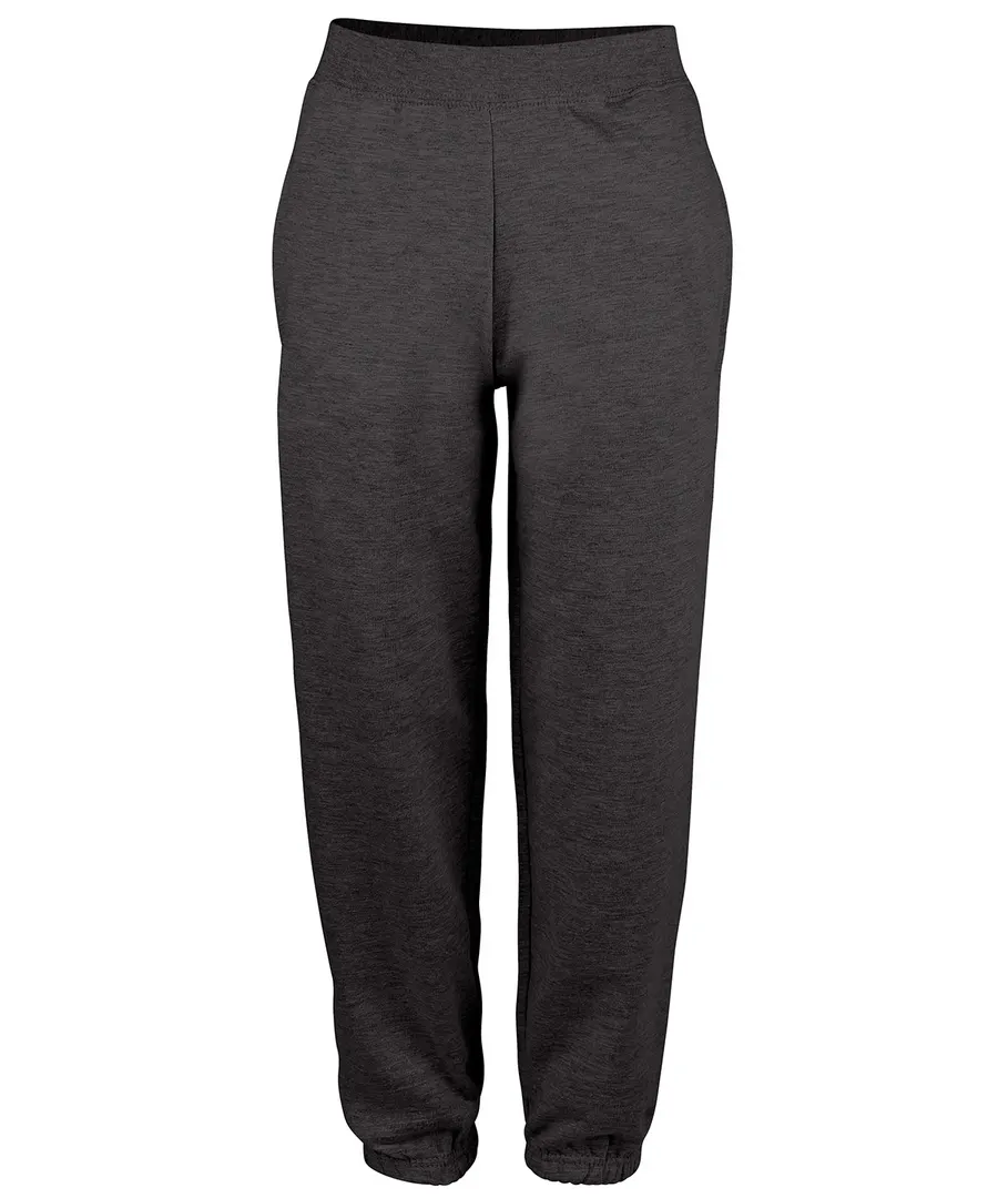 College cuffed sweatpants – Charcoal