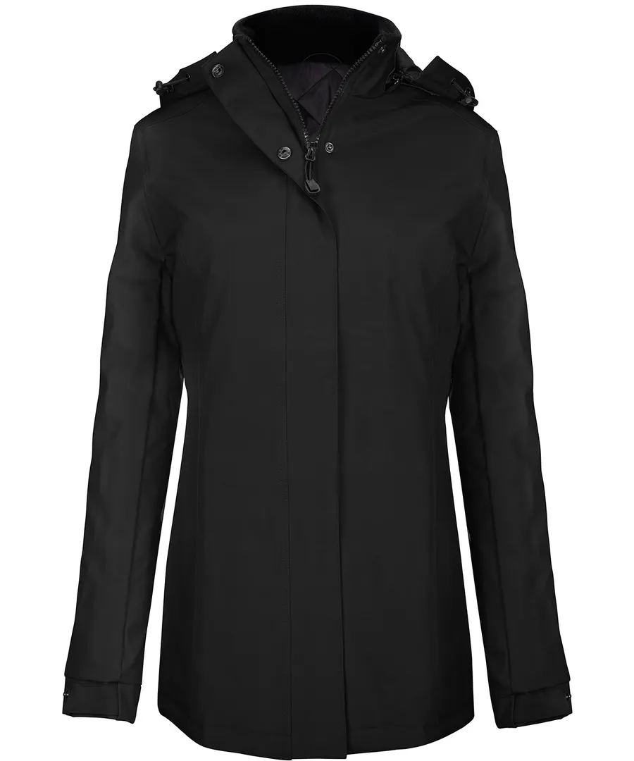 Ladies' parka – Black