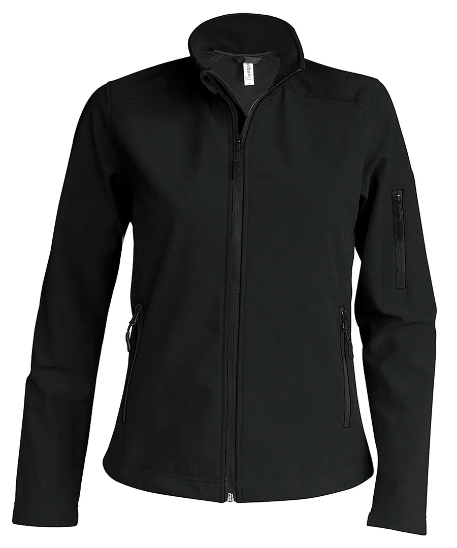 Ladies' softshell jacket – Black