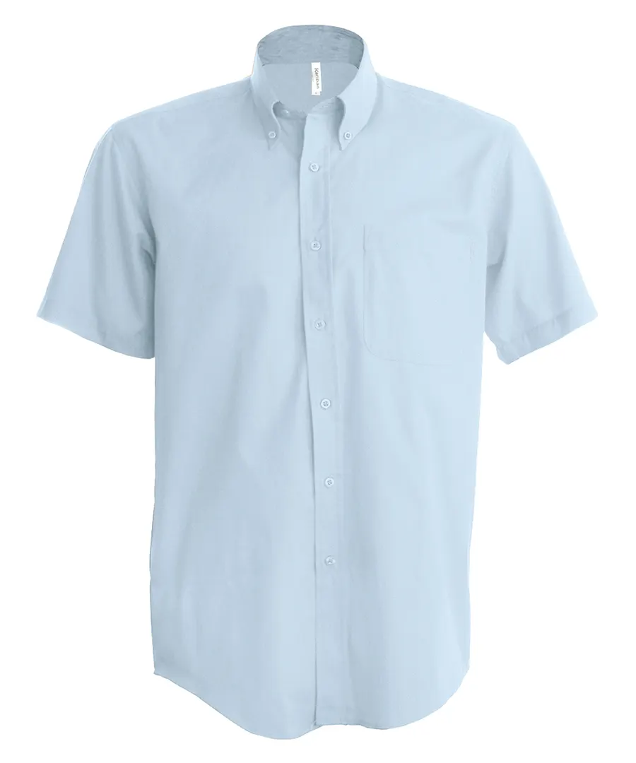 Men's short-sleeved Oxford shirt – Oxford Blue
