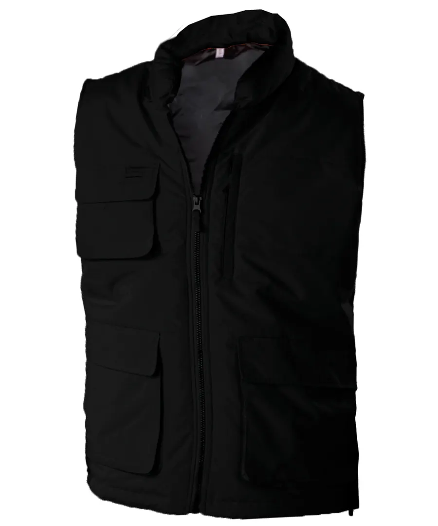 Quilted bodywarmer – Black