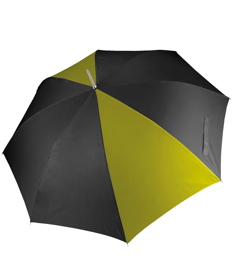 Golf umbrella – Black/Burnt Lime