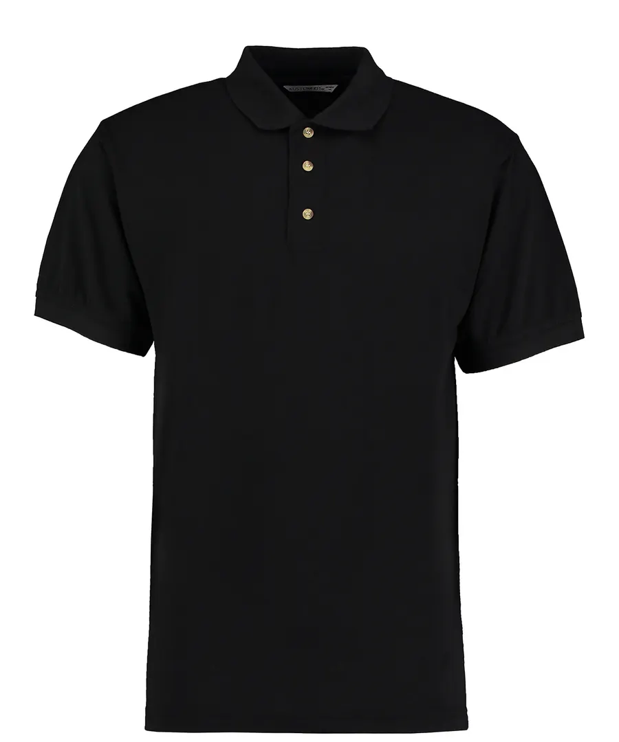 Workwear polo with Superwash® 60°C (classic fit) – Black