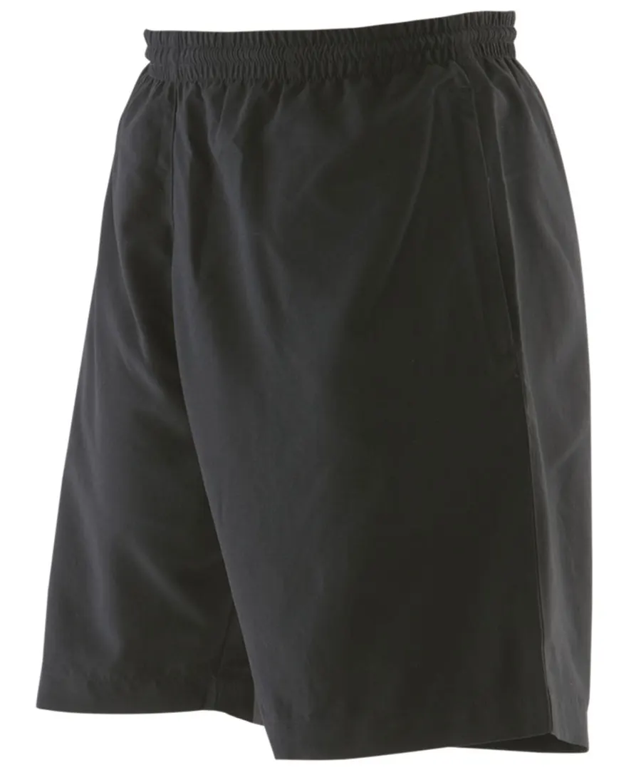 Microfibre shorts – Black