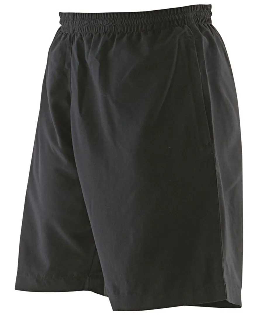 Women's microfibre shorts – Black