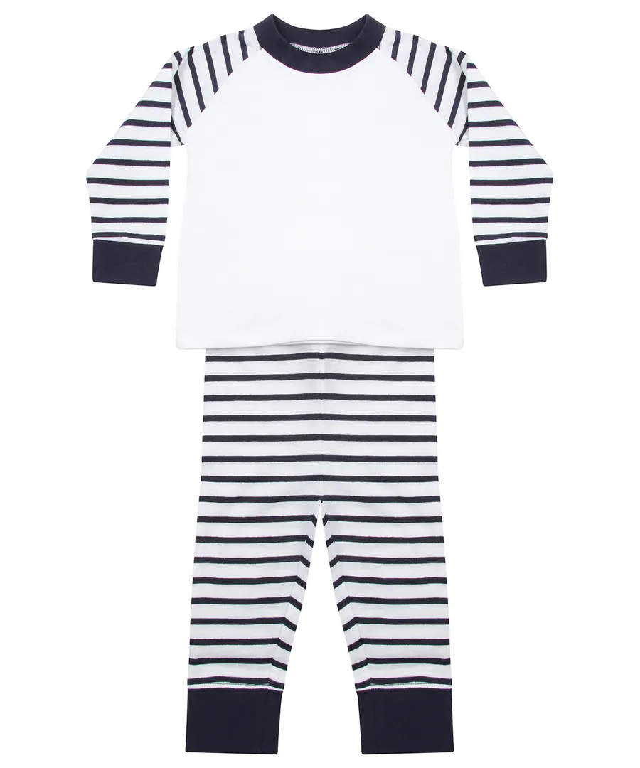 Striped pyjamas – Navy Stripe/White
