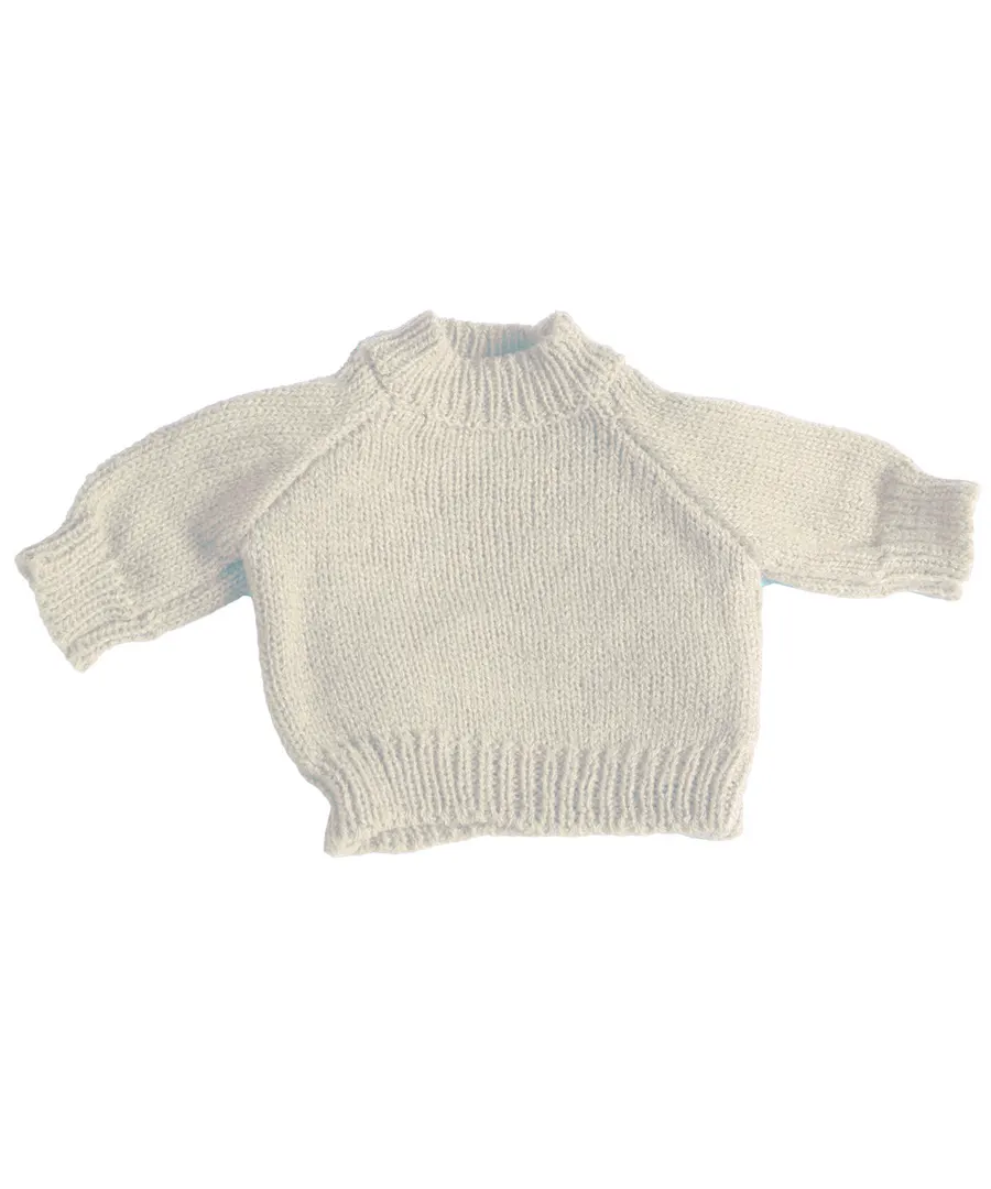 Teddy jumper – Cream