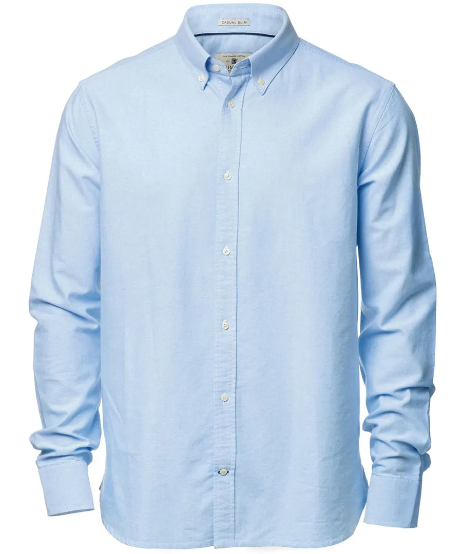 Rochester modern fit – classic Oxford shirt – Light Blue