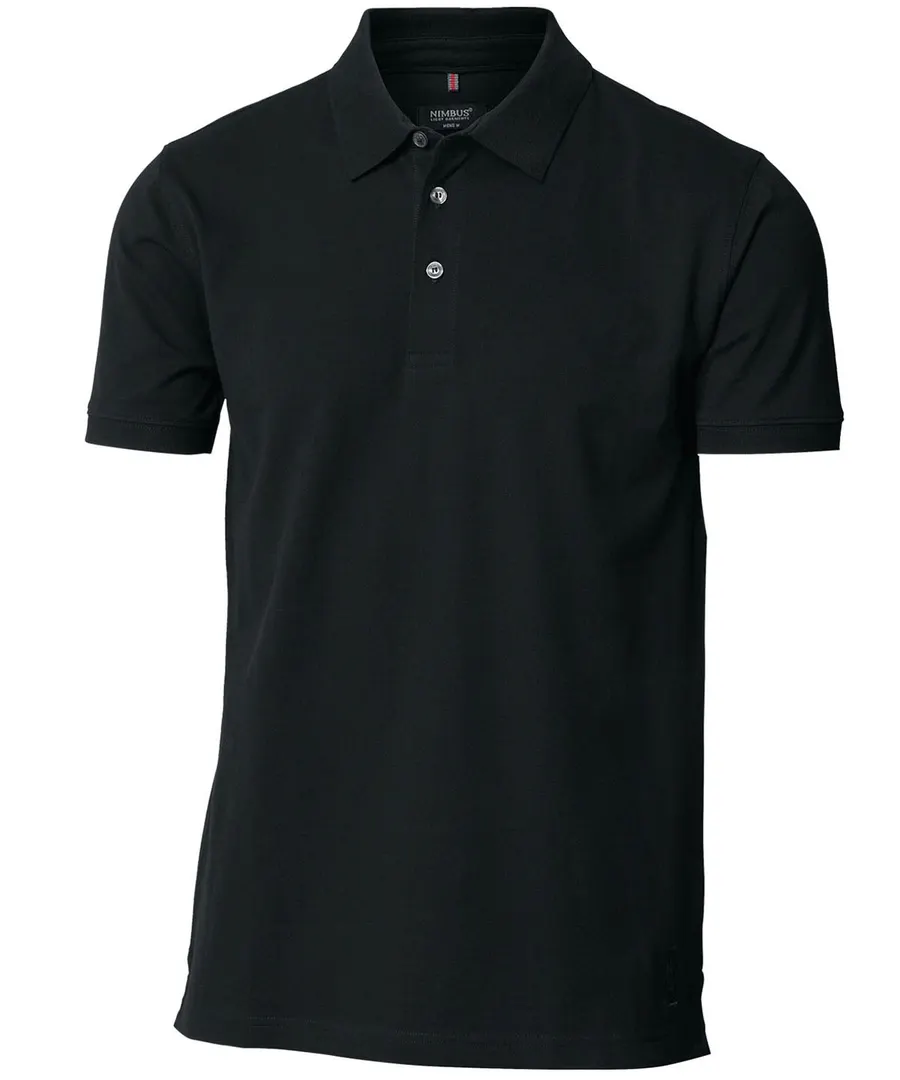 Harvard classic – stretch deluxe polo – Black