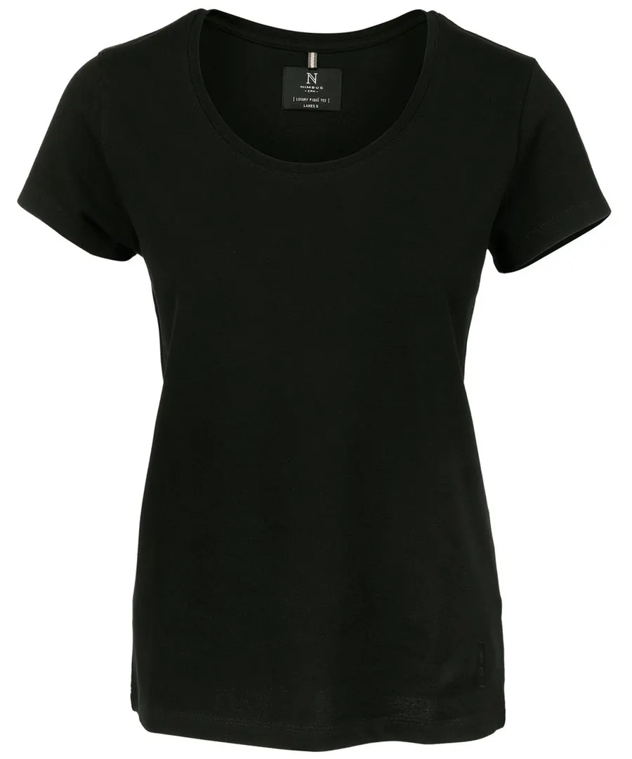 Women’s Danbury – the piqué tee – Black