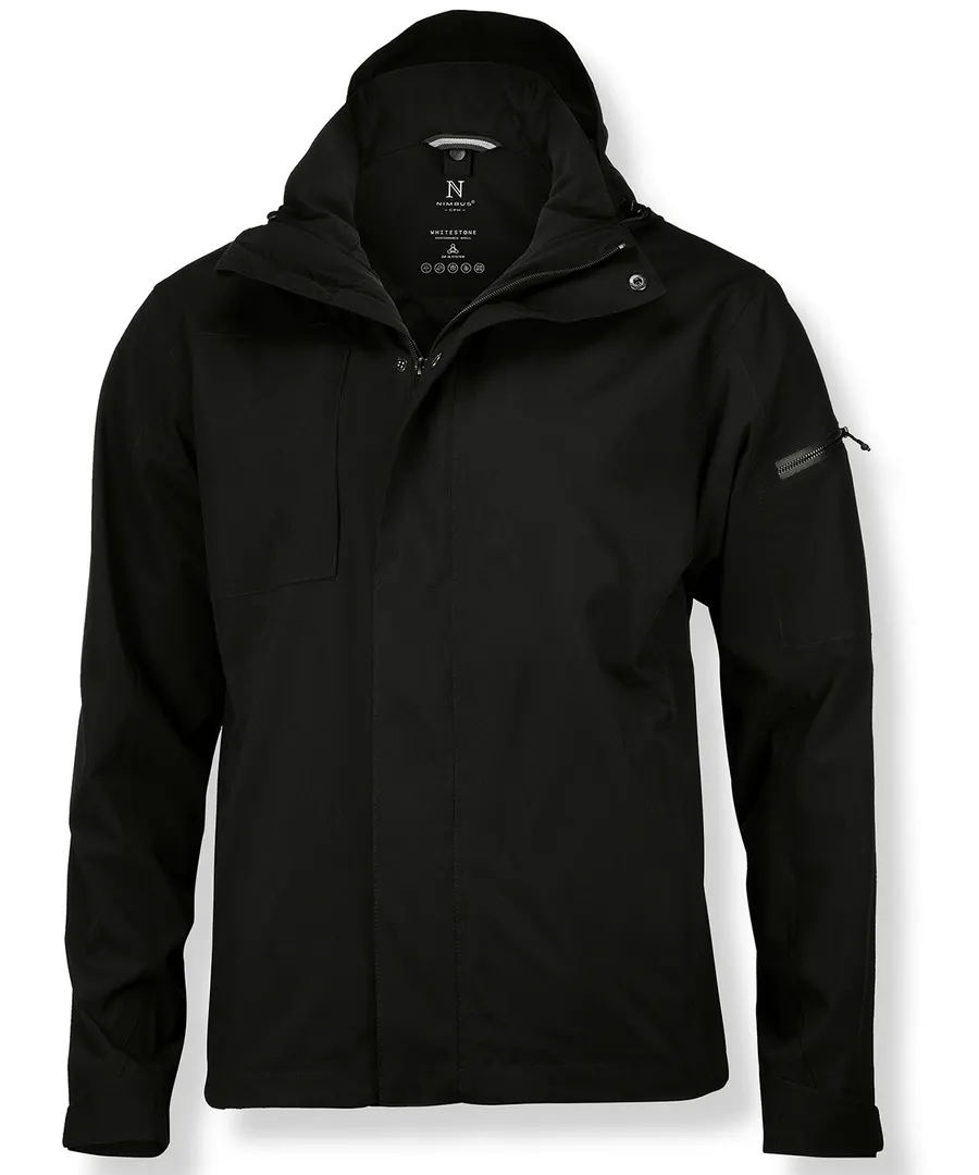 Whitestone – performance shell jacket – Black