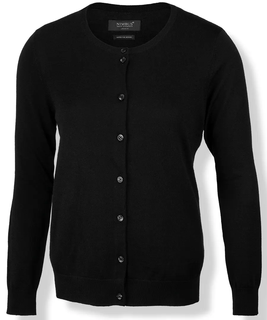 Women’s Phoenix – luxurious merino blend cardigan – Black