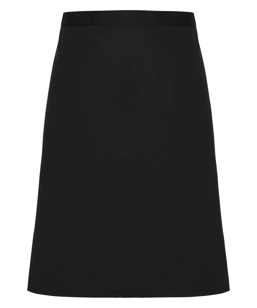 Cotton waist apron, organic and Fairtrade certified – Black