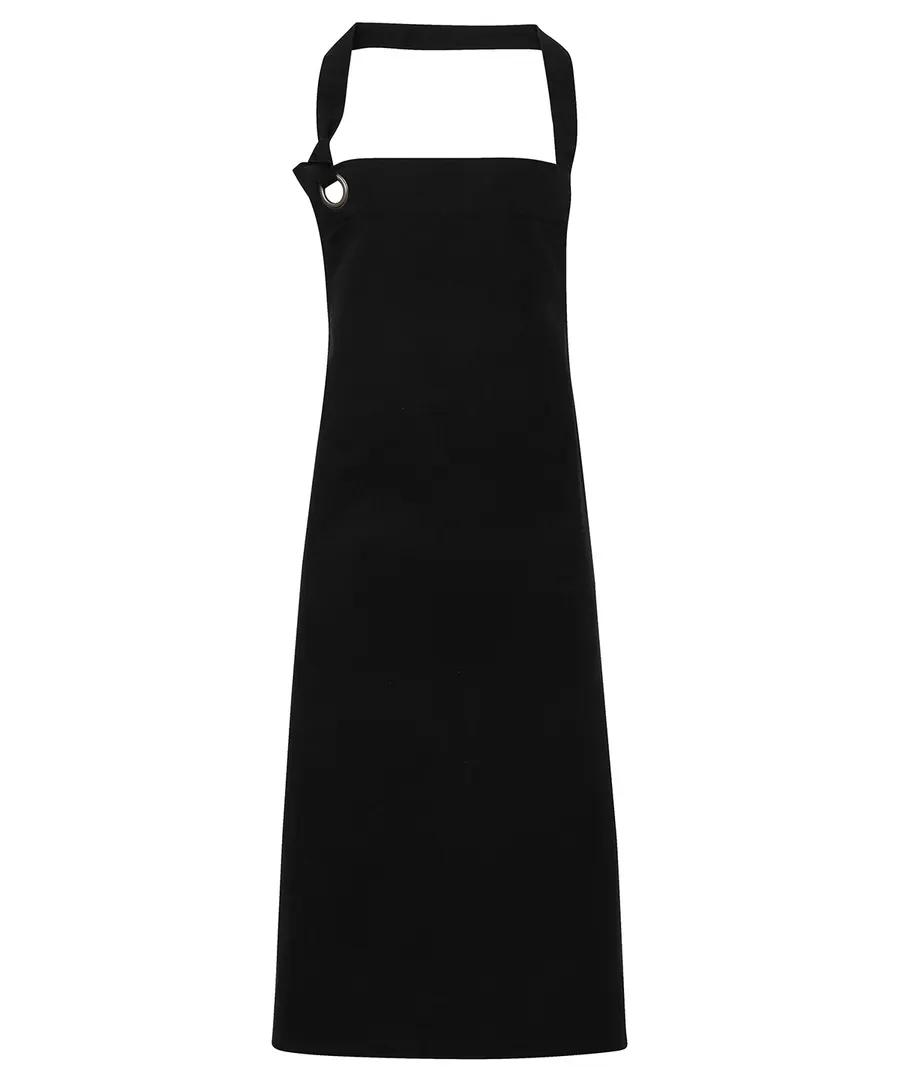 Calibre heavy cotton canvas bib apron – Black