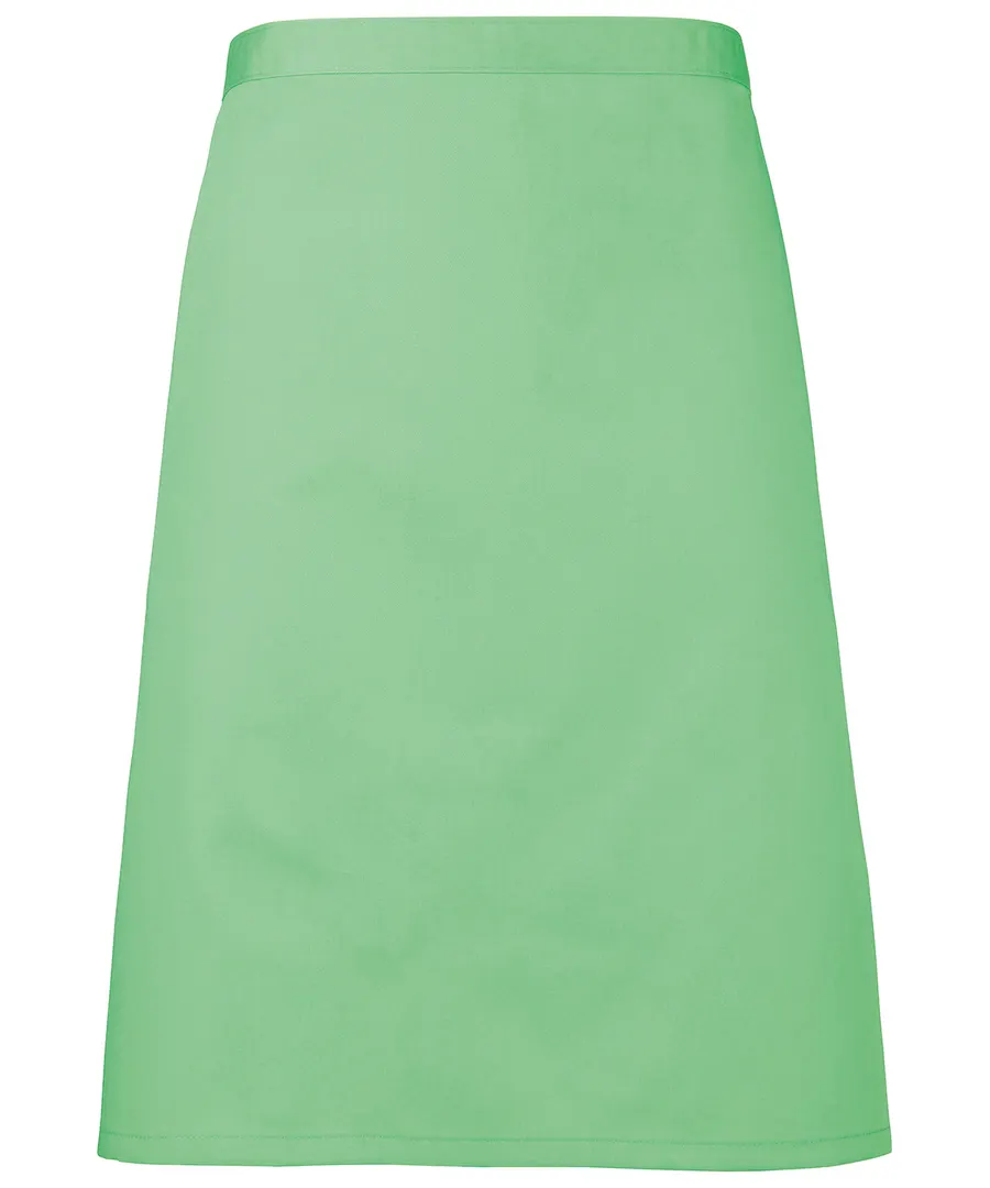Colours mid-length apron – Apple