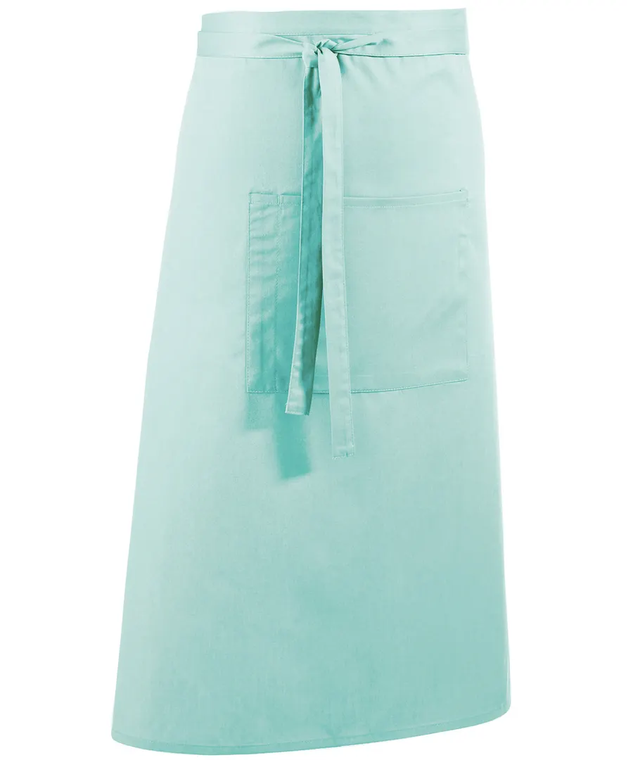 Colours bar apron – Aqua