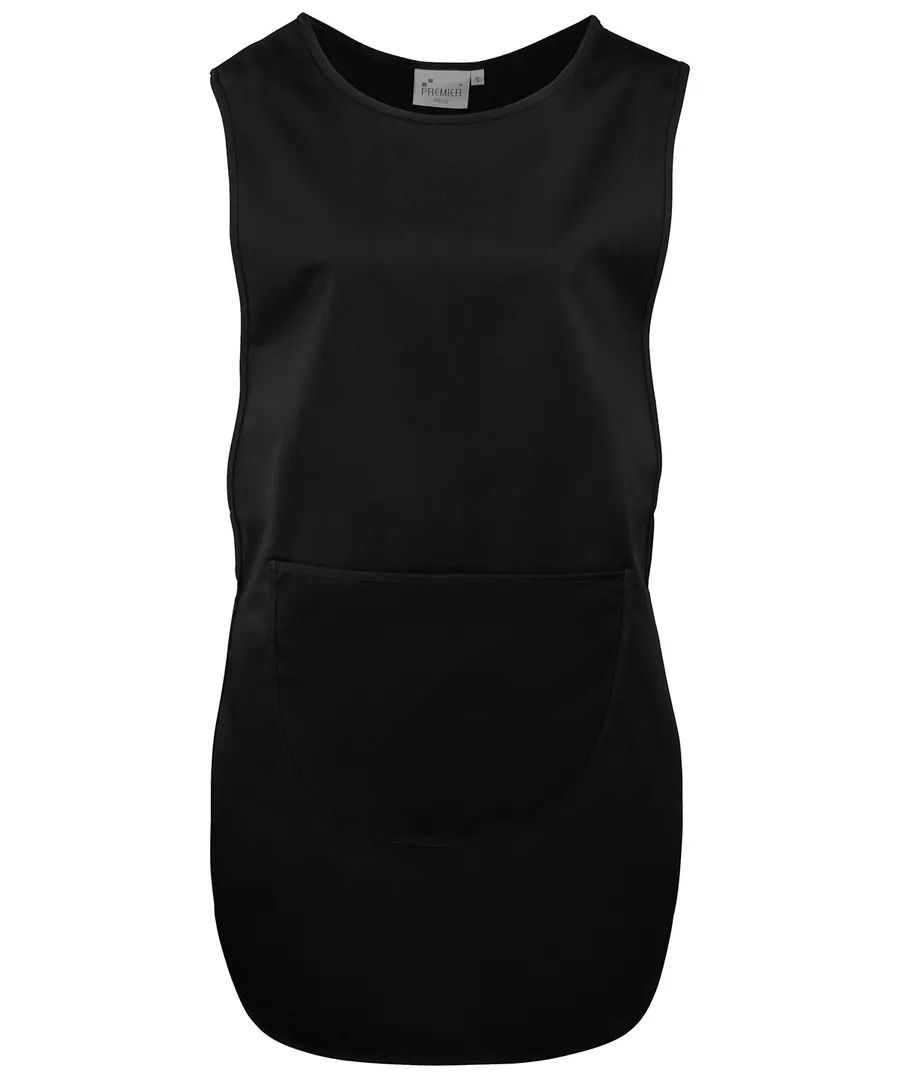 Long length pocket tabard – Black