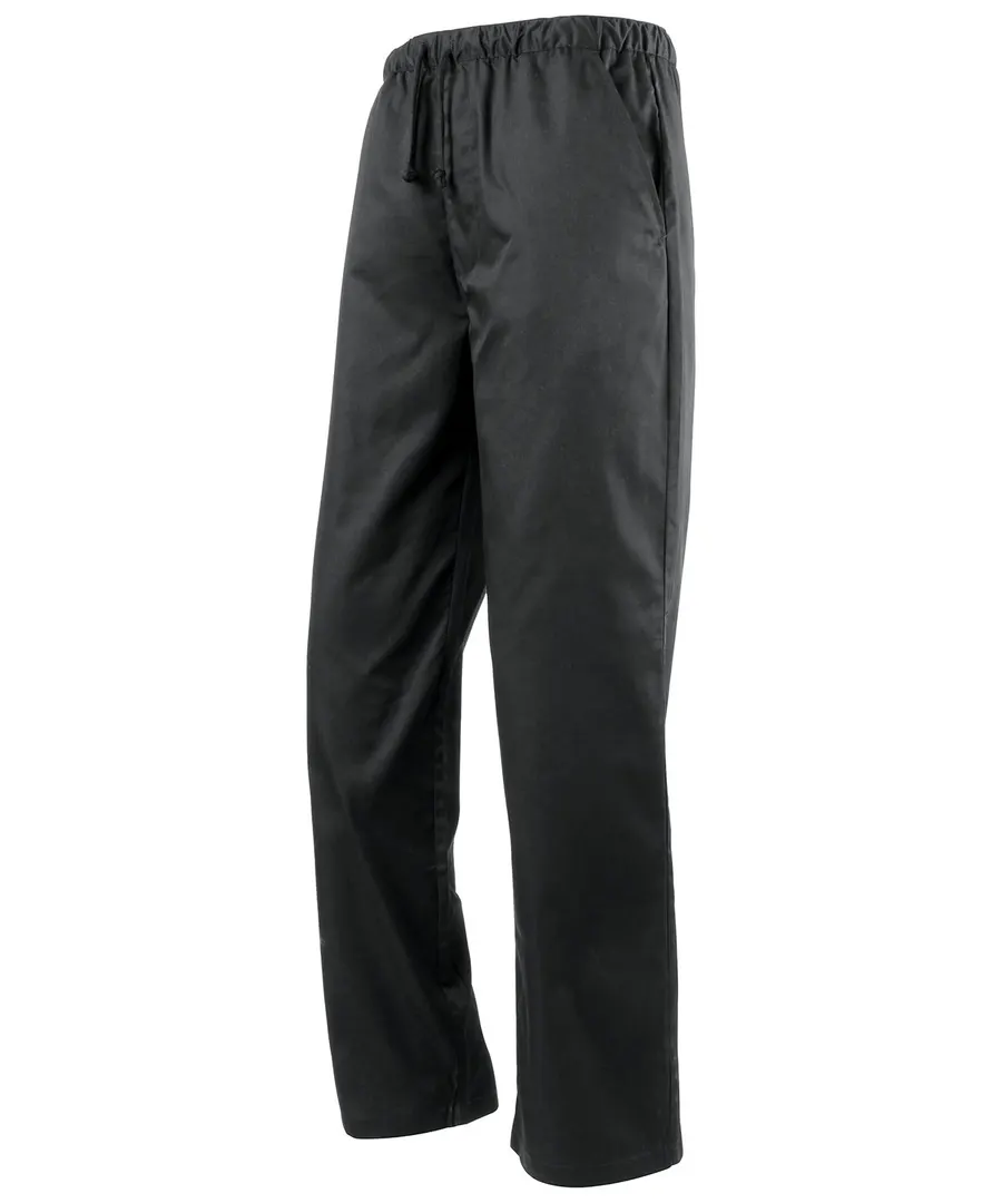 Essential chef's trousers – Black