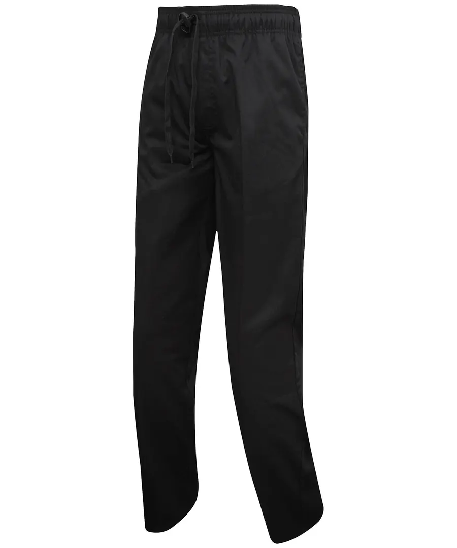 Chef's select slim leg trousers – Black