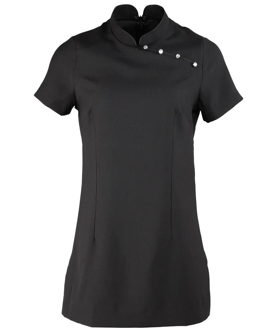 Mika beauty and spa tunic – Black