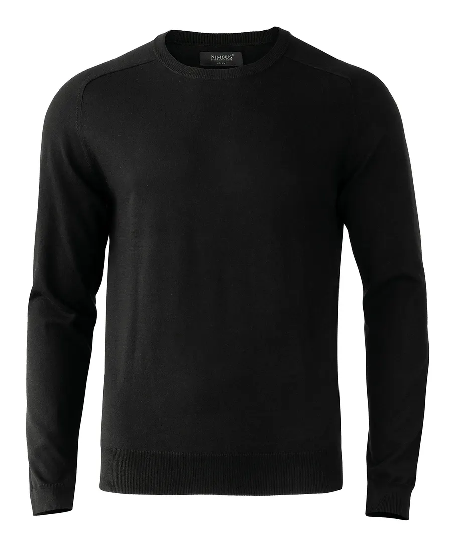 Brighton – elegant round neck – Black