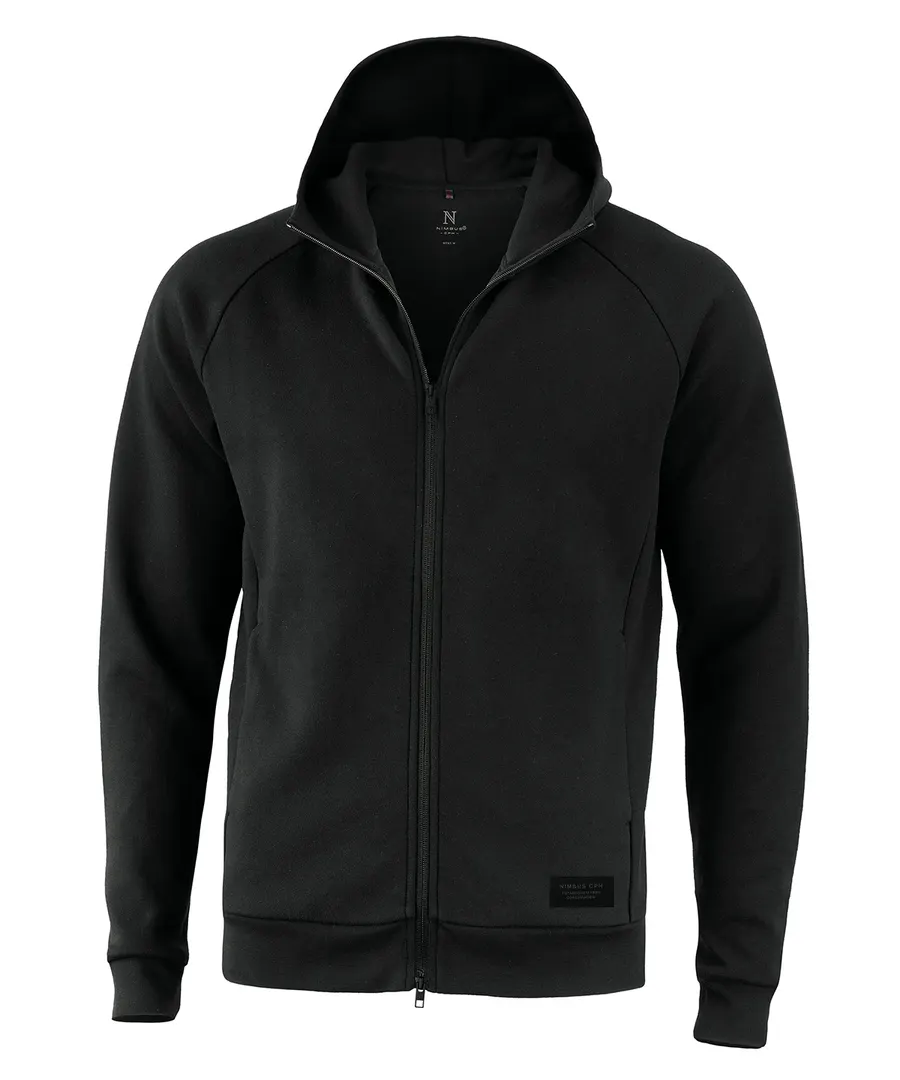 Hampton – premium double-faced hoodie – Black