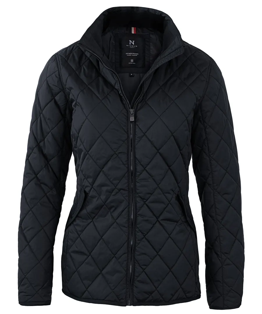 Women’s Henderson – stylish diamond quilted jacket – Midnight Blue