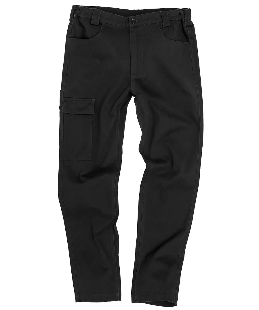 Super-stretch slim chino – Black
