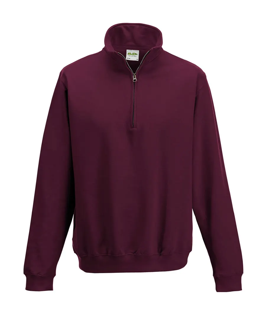 Sophomore ¼ zip sweatshirt – Burgundy